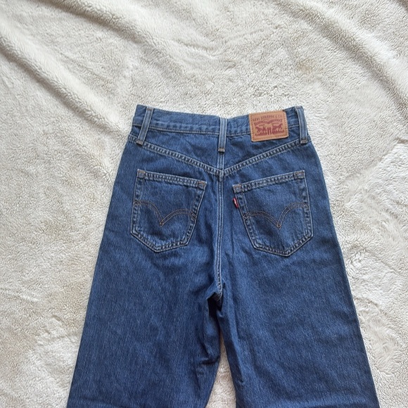 Levi’s High Waisted Straight Leg Jeans W25 L31 | Vintage 90s Y2K Mom Jean Fit - Picture 9 of 10